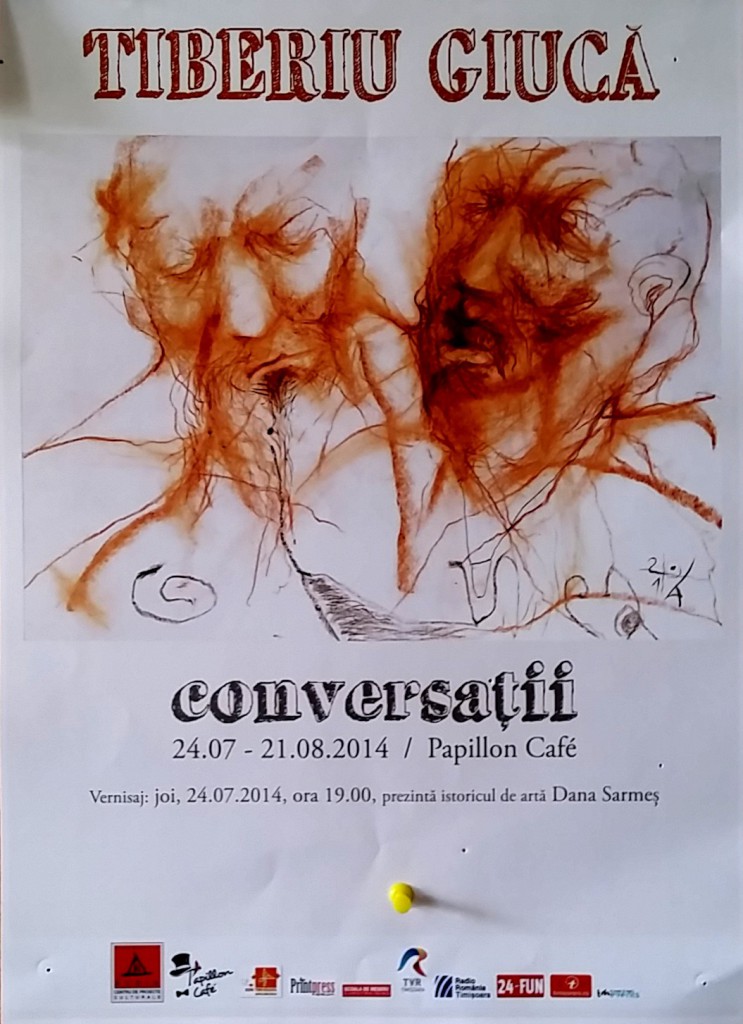 140725_Tiberiu Giuca_Conversatii (afis)