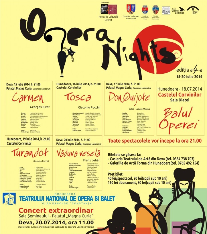 Opera Nights 2014 afis