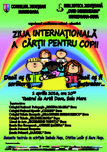Afis Ziua Internationala a Cartii pt Copii 2016