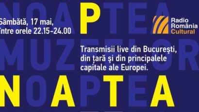 ’’Noaptea Europeană a Muzeelor’’ – Live la Radio România Cultural