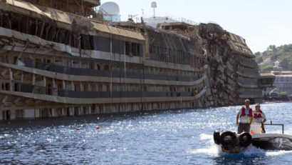 Costa Concordia, la fier vechi