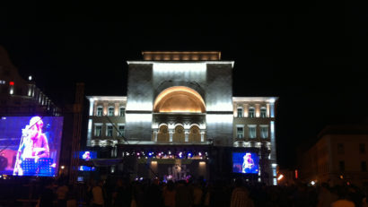 Iluminatul artistic al Operei din Timișoara, inaugurat oficial la JazzTM. FOTO!