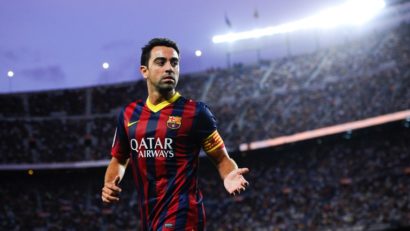 Xavi, el mejor centrocampista