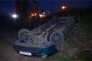 Trei copii, între care și un bebeluș, implicați într-un accident rutier