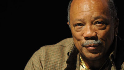 Muzicianul american Quincy Jones, comandor al Artelor şi Literelor