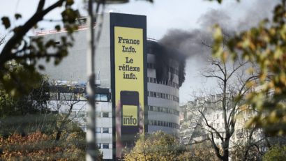 Incendiu la Radio France! Emisiunile au fost întrerupte şi personalul evacuat