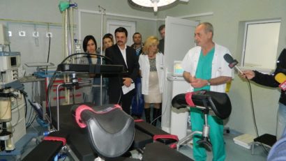 FOTO / Aparatură medicală de ultimă generaţie la Spitalului de Urgenţă Arad. Investiția depășește un milion de euro