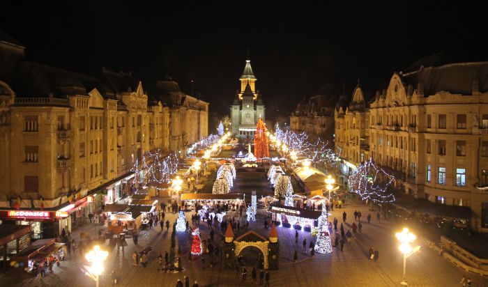 Cererea pentru un loc la Târgul de Crăciun din Timișoara, mai mare decât oferta