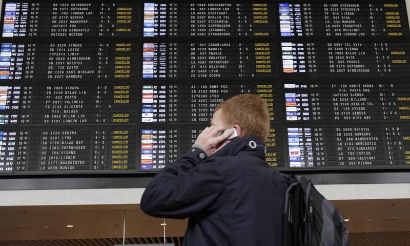 Traficul aerian, paralizat în Belgia!