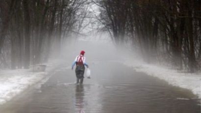 Cod galben de inundaţii, în vestul României