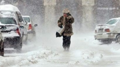 Ninsorile revin de vineri! Meteorologii au emis Cod Galben de ninsori viscolite