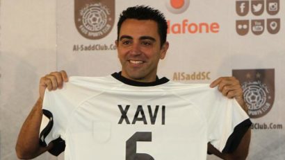 Primire călduroasă pentru Xavi, în Golf