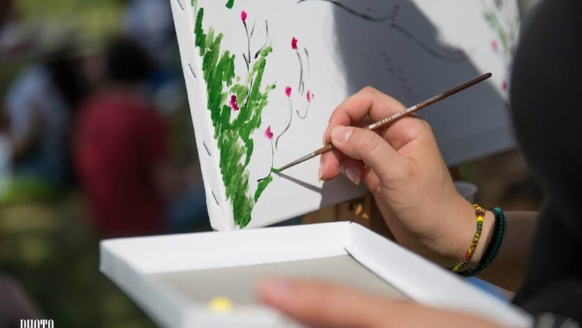 „Asimetrii” în weekend cu AccesArt, în Parcul Botanic