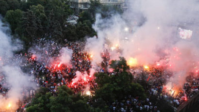 VIDEO / Titlul mondial U20 câștigat de Serbia, sărbătorit de 50.000 de fani la Belgrad