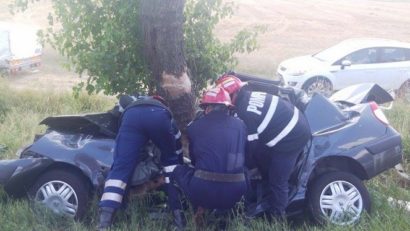 Accident cu trei morți pe drumul dintre Păuliș și Sâmbăteni