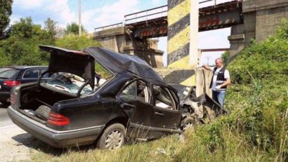 Un bărbat a murit într-un accident de circulaţie între Deva şi Simeria