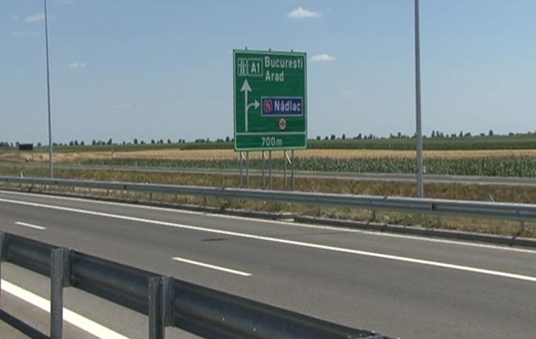 Conducea cu 204km/h pe autostrada Nădlac – Arad