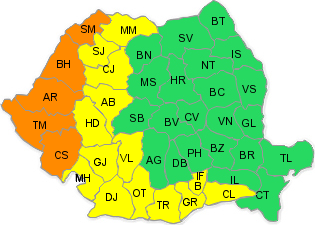 Nu scăpăm de caniculă în weekend. Codul Potrocaliu a fost prelungit / HARTA