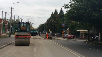 FOTO / Atenție șoferi! Strada Pestalozzi, închisă circulației!