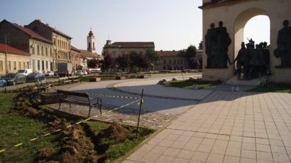 Au început lucrările de extindere a Parcului Reconcilierii din Arad