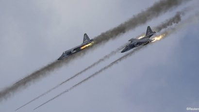 Raiduri aeriene efectuate de Rusia în Siria. Sunt vizate poziții ale Statului Islamic