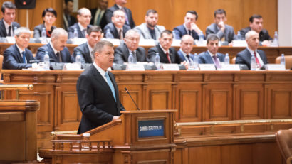 Președintele Klaus Iohannis s-a adresat Parlamentului