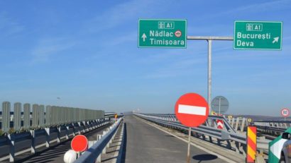 FOTO / UPDATE! CNADNR anunță oficial: Circulația pe autostrada Timișoara – Lugoj se deschide în această seară