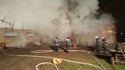 Incendiu de proporții la o casă din Timișoara. O persoană a murit