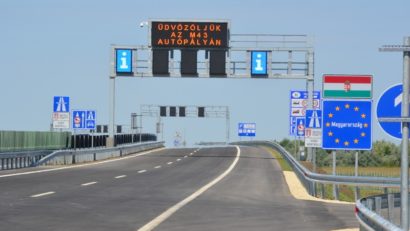 Atenție, șoferi! Autostrada M43 Nădlac-Szeged a intrat sub regim de taxare