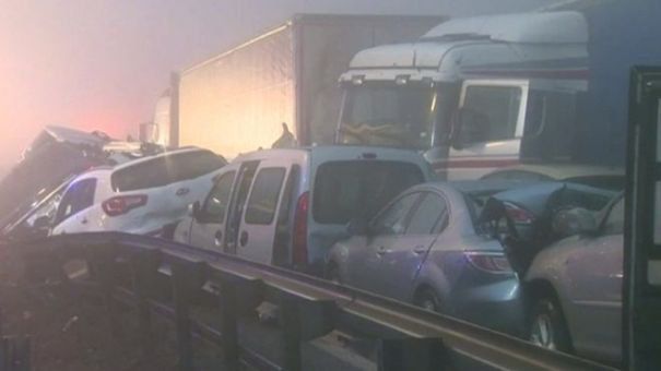 Un român a murit în accidentul în masă produs pe o autostradă din Slovenia