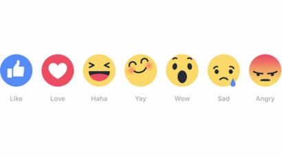 Facebook schimbă butonul Like și introduce Reactions