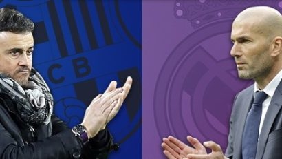 VIDEO / Enrique vs. Zidane, duel în premieră pe banca tehnică