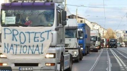 Scumpirea RCA poate duce la proteste cu zeci de mii de camioane în stradă