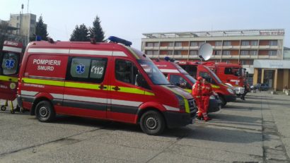 Parcul de ambulanţe SMURD al judeţului Hunedoara are 10 ani vechime