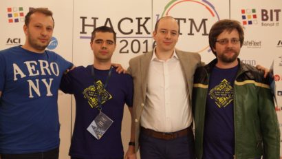 Aplicația care elimină cardurile, cea care protejează telefonul și casca inteligentă pentru motocicliști, premiate la HackTM