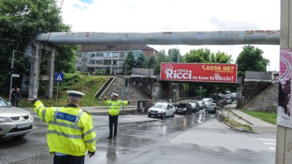 FOTO / Încep lucrările la pasajul Popa Șapcă din Timișoara; a fost predat amplasamentul