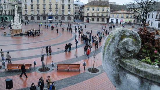 Concentrica - un spectacol urban de lectură la Timișoara, în premieră în țara noastră