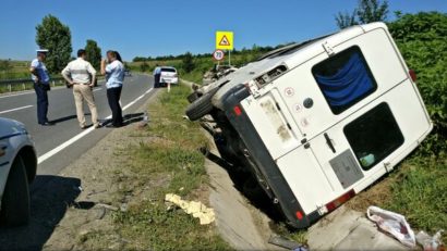 Accident rutier cu 16 victime în Sălaj