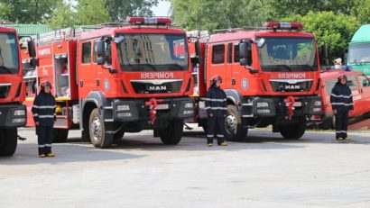 ISU Hunedoara primește o autospecială de mare capacitate pentru stingerea incendiilor