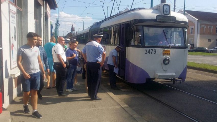 RATT a găsit vinovatul incidentului în care un vatman a leșinat și căzut din tramvai