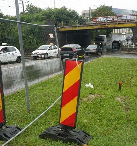 Pasajul Jiul a fost DESCHIS. Măsura este temporară pentru fluidizarea traficului