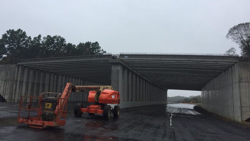 Imagini de pe șantierul autostrăzii Lugoj-Deva