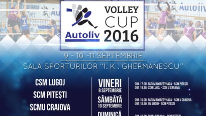 Primele teste pentru CSM Lugoj, la „Autoliv Volley Cup 2016”