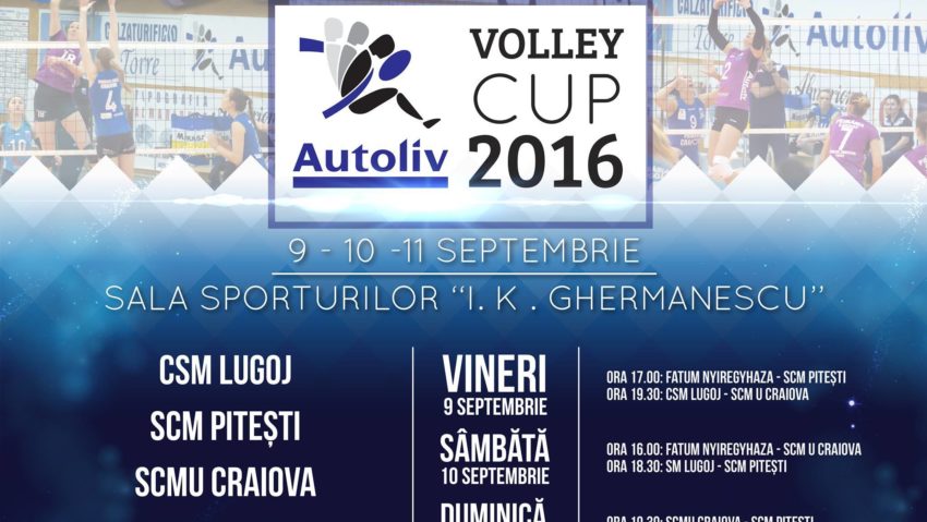 Primele teste pentru CSM Lugoj, la „Autoliv Volley Cup 2016”