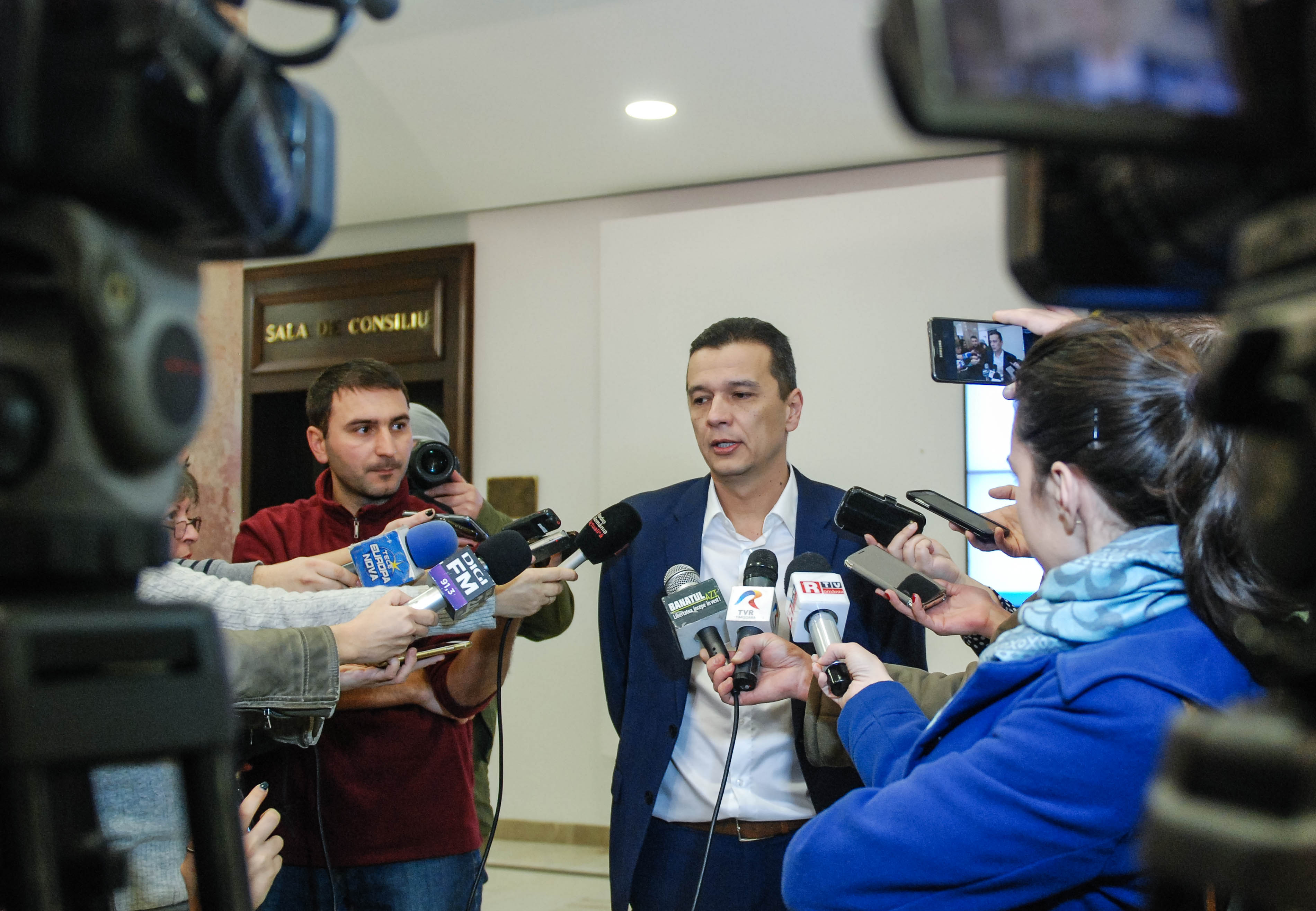 Sorin Grindeanu anunță la Timișoara că structura noului guvern va fi discutată săptămâna viitoare