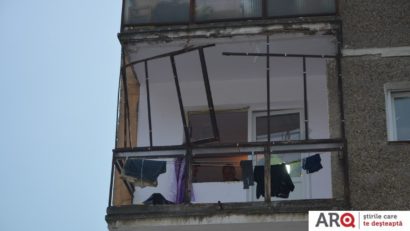 Explozie într-un bloc din Arad din cauza acumulărilor de gaze