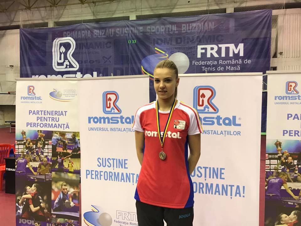 Adina Diaconu revine cu două medalii de aur de la Campionatul Național Individual