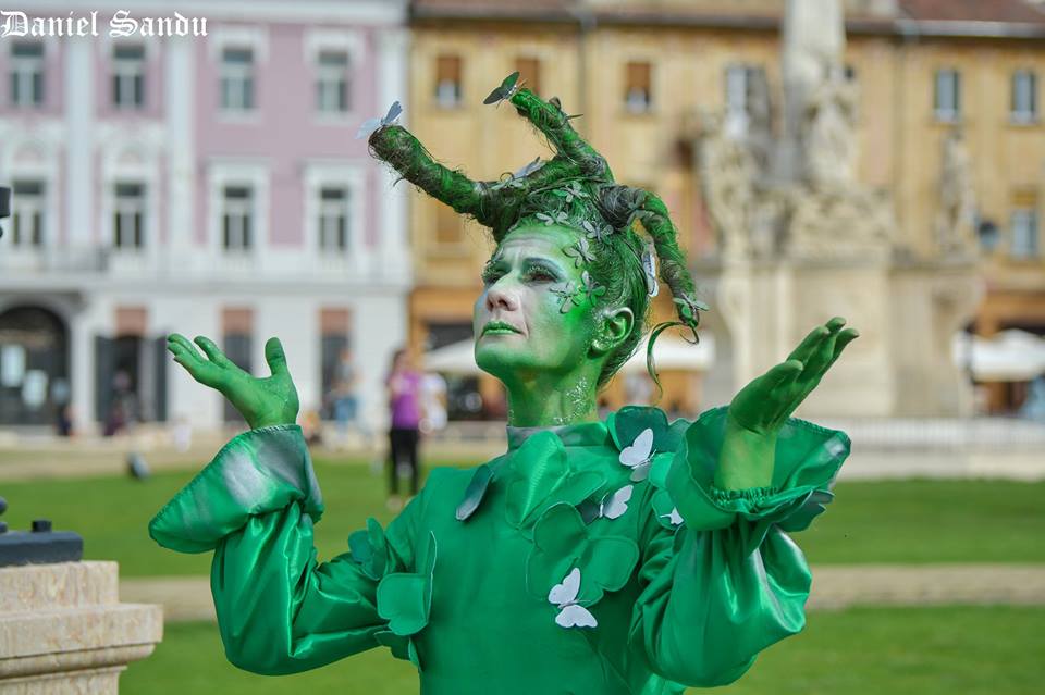 Două zile de carnaval în piețele din centrul Timișoarei