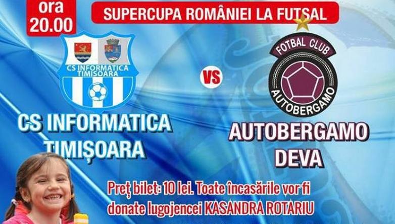 AUDIO | Supercupă și meci de binefacere