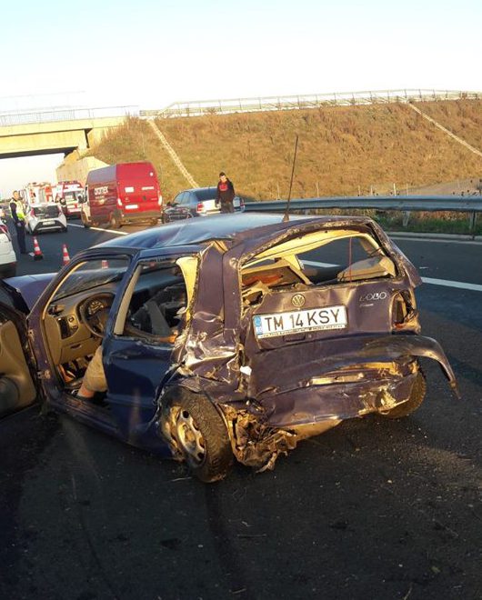 Accident mortal pe autostrada Timișoara – Lugoj